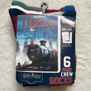 Harry Potter Holiday Crew Socks